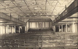 Inside of "King Hall" Postcard