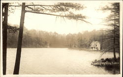 View of Lily Lake Postcard