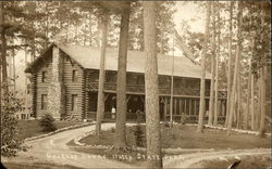 Douglas Lodge, Itasca State Park Postcard