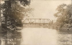 Chenanga River Bridge Postcard