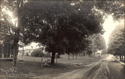 Main Street Centre Village, NY Postcard Postcard