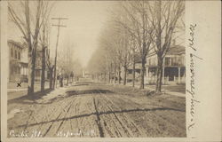 Center Street Postcard