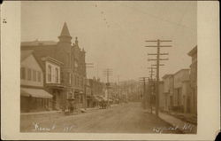 Front Street Deposit, NY Postcard Postcard