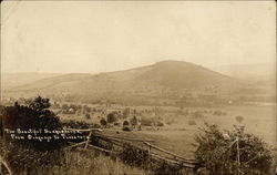 The Beautiful Susquehanna River Valley Ouaquaga, NY Postcard Postcard