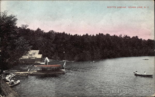 Scott's Landing Oquaga Lake, NY