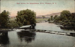 Dam across the Susquehann River Postcard