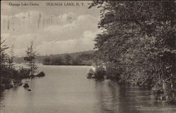 Oquaga Lake Outlet Postcard