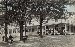 Oquaga Lake Farm House New York Postcard Postcard