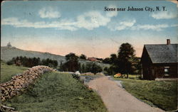 Pretty Rural Scene Postcard