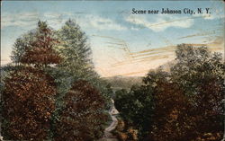 Scenic View Postcard