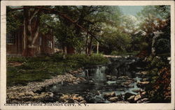 Stream Scene Postcard