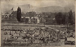 Playground, Johnson Field Dr Postcard