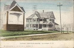 Pagoda and Club House Postcard