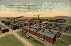 Tanneries and Factories, Endicott, Johnson & Co Postcard