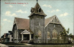 Baptist Church Postcard