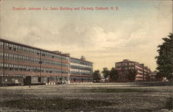 Endicott Johnson Co. Sales Building and Factory Postcard