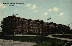 Endicott Johnson Shoe Factory Postcard