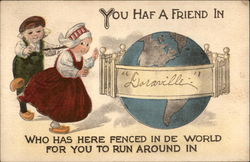 You haf a friend in Doraville, NY Postcard Postcard