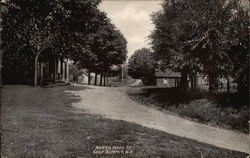 North Main Street Postcard