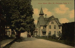 Union School, Main St Chenango Forks, NY Postcard Postcard