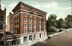 Y. M. C. A. Building Binghamton, NY Postcard Postcard