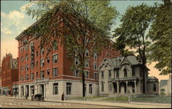 Y.M.C.A. Building Binghamton, NY Postcard Postcard