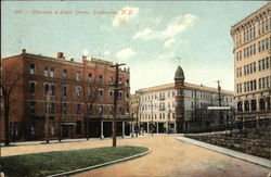 Chenango & Lewis Streets Postcard