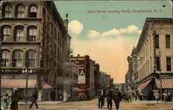 State Street, Looking North Postcard