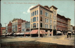 Corner of Court & Washington Streets Binghamton, NY Postcard Postcard