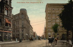 Court Street East Postcard