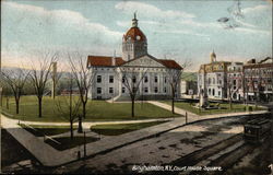 Court House Square Postcard