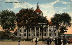 Court House Binghamton, NY Postcard Postcard