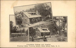 Friendship Cottage and Hospital - Practical Bible Training School Postcard