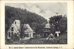 Dr. S. Andral Kilmer's Sanitarium-in-the-Mountains Sanitaria Springs, NY Postcard Postcard