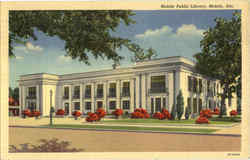 Mobile Public Library Alabama Postcard Postcard