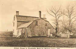 Oldest House In Plymouth Massachusetts Postcard Postcard