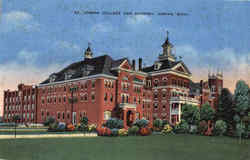 St. Joseph College And Academy Adrian, MI Postcard Postcard