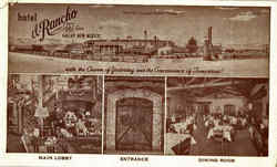 Hotel El Rancho Postcard