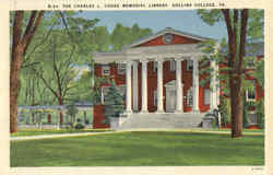 The Charles L. Cooke Memorial Library Postcard