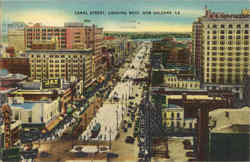 Canal Street Postcard