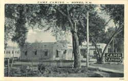 Camp Camino Roswell, NM Postcard Postcard