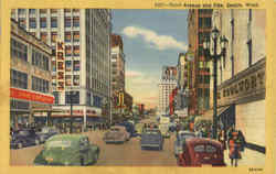 Third Avenue And Pike Postcard