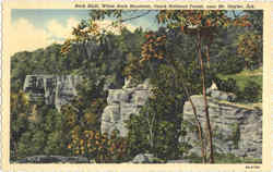 Rock Bluff, Ozark National Forest Mt. Gayler, AR Postcard Postcard