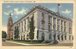 Pulaski County Court House Postcard