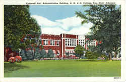 Caldwell Hall Administration Building Postcard