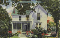 Bob Burns Home Postcard