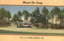 Mount Air Camp, U. S. 62 Postcard