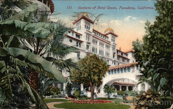 Gardens of Hotel Green Pasadena, CA