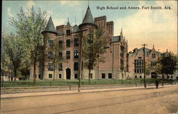 High School and Annex Fort Smith, AR Postcard Postcard