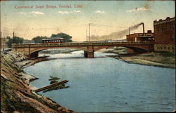 Commercial Street Bridge Trinidad, CO Postcard Postcard